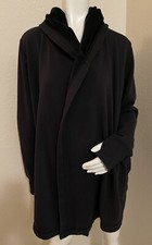 Preowned Ideology Fleece Black Hooded Jacket Size Xxl