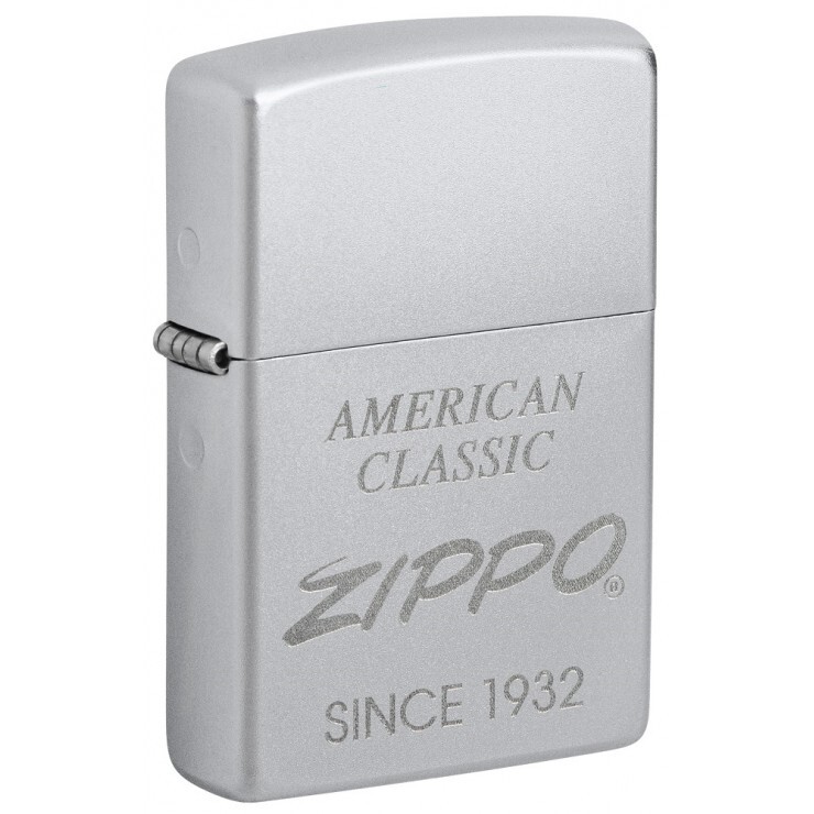 With Engraved American Classic Zippo Logo, 48161, Nib