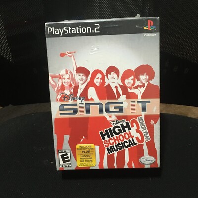 Games Disney Sing It High School Musical 3 For PlayStation 2 PS2