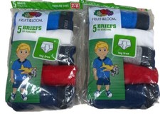 Fruit of the Loom boys Boys' Size 2T/3T In A 2 Pack Multi Color