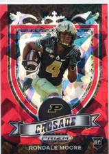 Rondale Moore 2021 Panini Prizm Draft Picks Crusade RED ICE PRIZM #171 (RC)