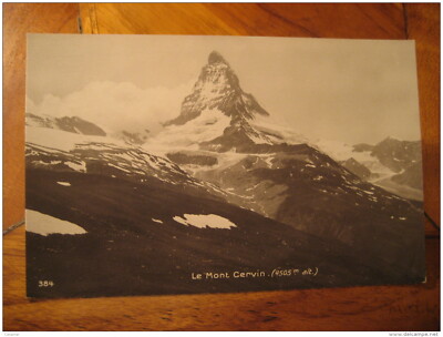 ZERMATT Matterhorn Cervin Mountain Mountains Post Card VALAIS Wallis Switzerland