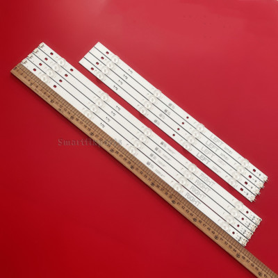 LED Backlight Strips (8) NC490DGG-AAFX1-41CA GAN01-1256A-P1 for LG 49UJ6300-UA
