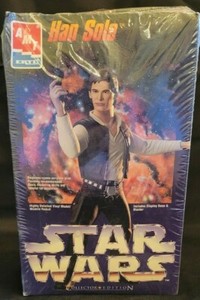 Vintage Star Wars Han Solo Vinyl Model Kit by AMT / Ertl  #8785