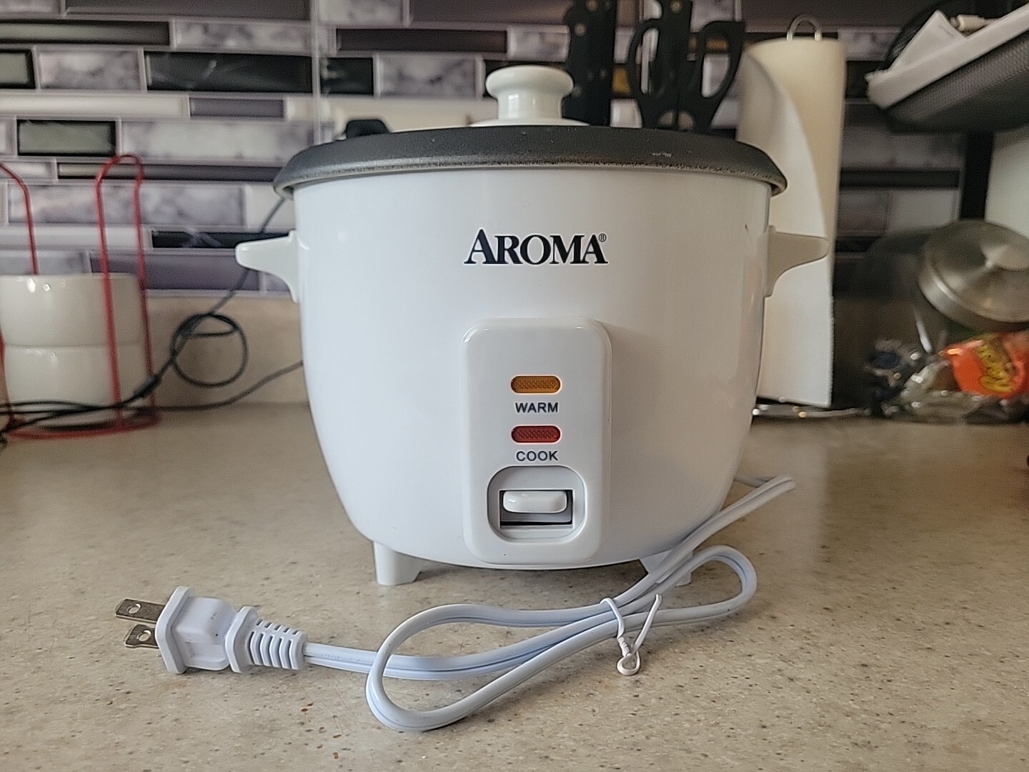Aroma Rice Cooker 6 Cups Cooked/3 Cups Uncooked eBay