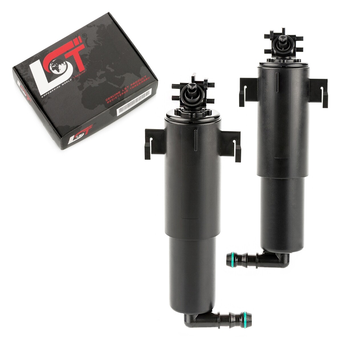 2x Washing nozzle headlight cleaning set left right for BMW X6 E71