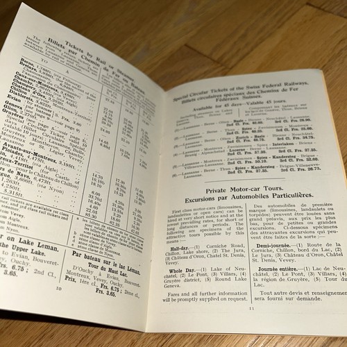1932 Thos. Cook / Wagon Lits Booklet HOW TO SEE LAUSANNE Switzerland - Picture 6 of 10