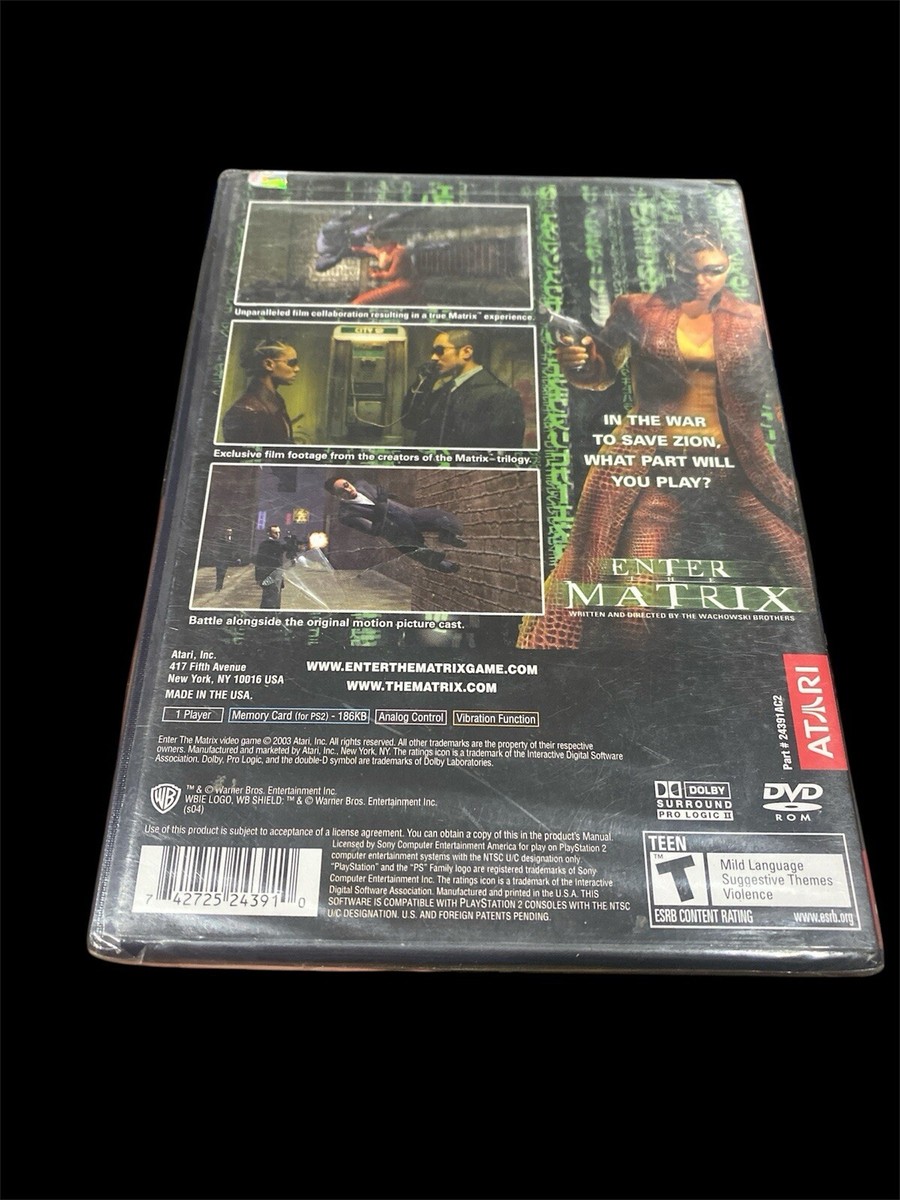 その他 ENTER THE MATRIX (Playstation2) Free Shipping PS2 Enter the Matrix 2Disks Japanese Complete