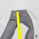 Mother The Stunner Ankle Friday the 13th Gray moon Button Fly Jeans Size 28x27 — photo 3