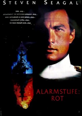Poster, Filmplakat, ALARMSTUFE: ROT, mit  Steven Seagal, Tommy Lee Jones, 1992