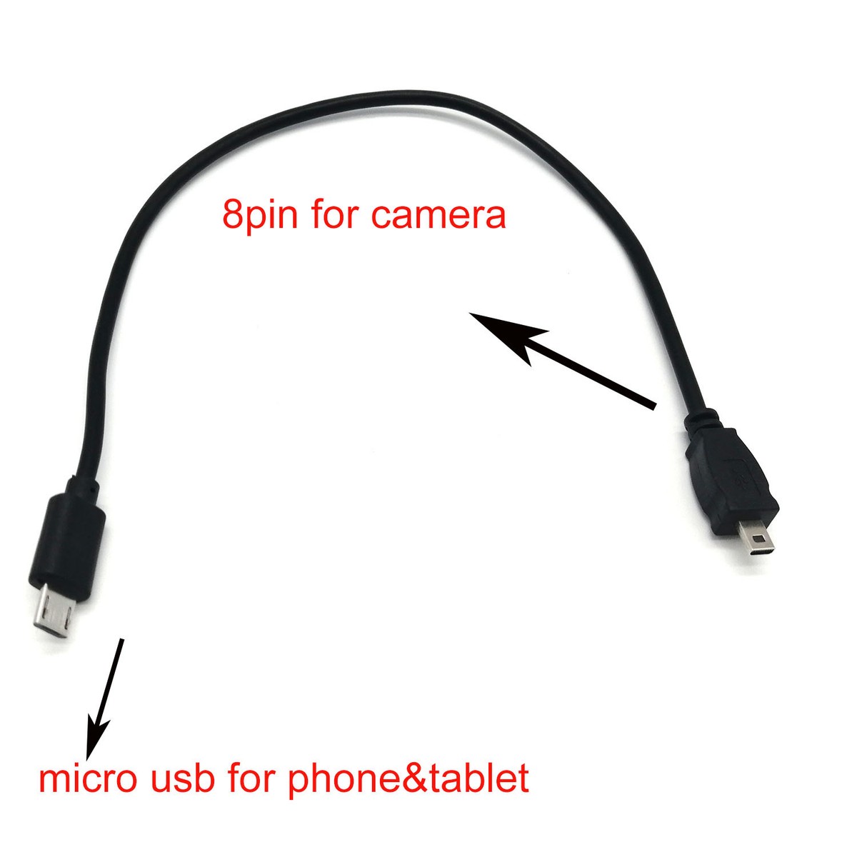 OTG data CABLE for nikon camera to smartphone tablet phone micro