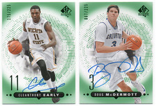 2014-15 SP Authentic Rookie Extended Autographs Emerald RC Auto /225 - Pick Any