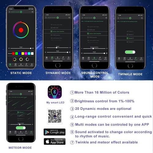 16W Fiber Optic Star Overhead Light Kit Home ceiling chandelier Fiber optic ligh - Picture 8 of 17