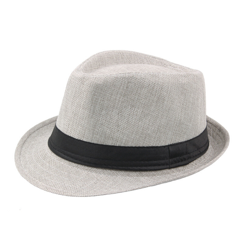 Classic Fedora Trilby Hat For Men & Women - Lightweight Floral Sun Cap With Short Brim, Unisex Casual Wear 9 thumbnail image