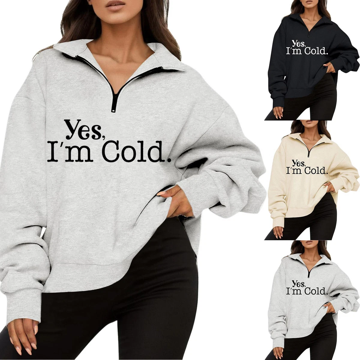 Half zip shop up pullover