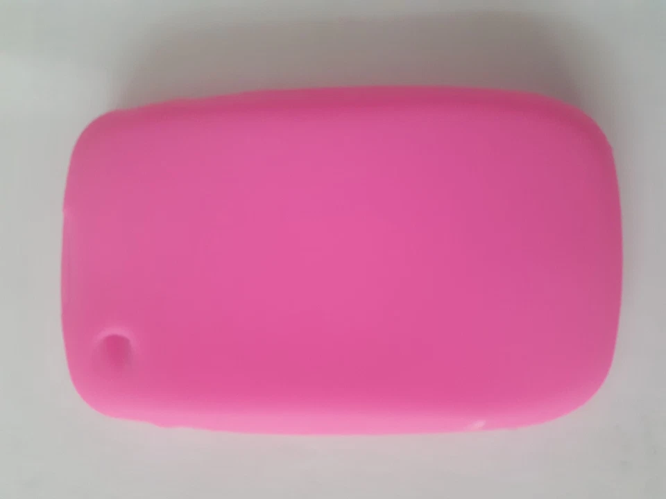 Blackberry 8300-8310-8320-8330 Serie (Curve), Funda Silicona, Rosa. Foto 2 de 4