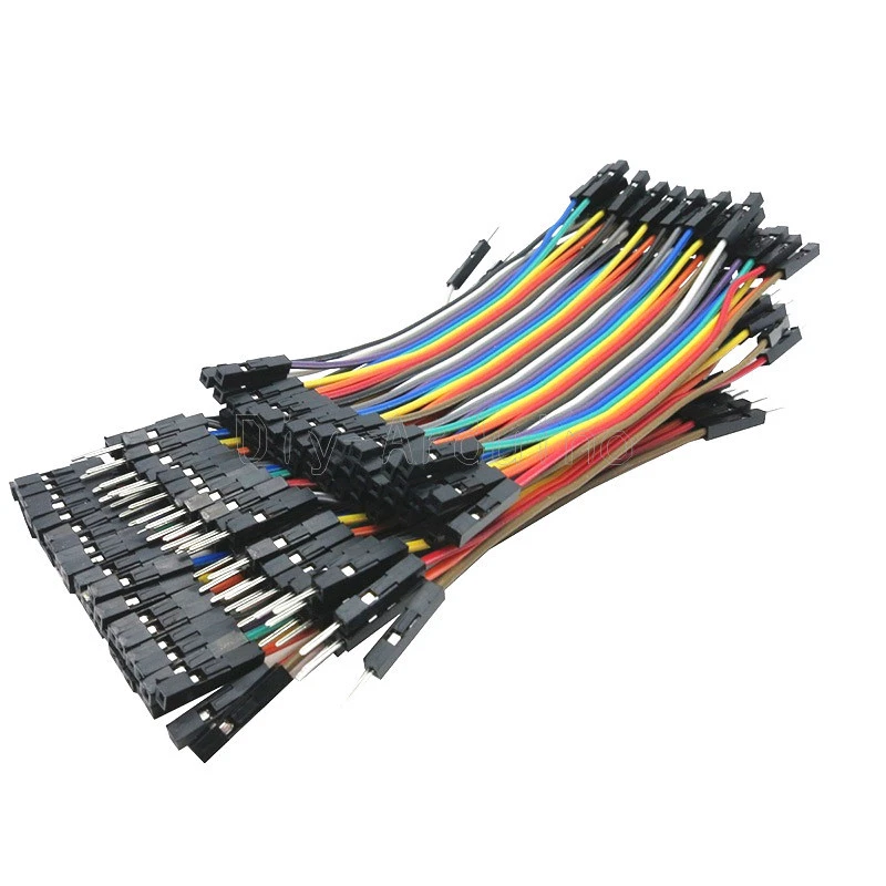 MARKENLOS 10CMMulti Dupont Male to Female Breadboard Jumper Wire Raspberry Pi For Arduino