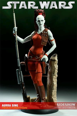 STARWARS AURRA SING サイン入り限定フィギュア Star Wars- “Star Wars: Unleashed” Aurra Sing Figure (New) | Steel