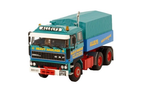 RoadKings DAF 3300 SpaceCab Truck 1982 White Blu 1:18 180091 | eBay