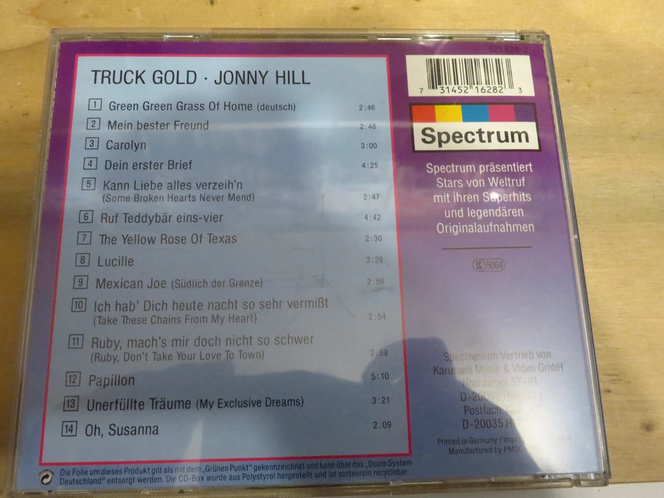 CD   Truck Gold - Jonny Hill - Bild 3 von 3