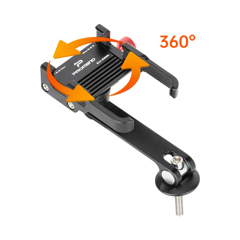 Promend Alloy Bicycle Phone Holder Road Bike Stem Headset Phone Bracket Mount