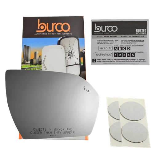 Fits 20-23 Expedition, Navigator Passenger Mirror Glass w/ Blind Spot No Mount