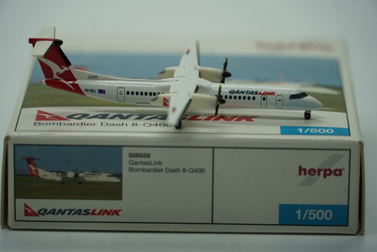 Herpa Wings 1:500 Qantas Link Bombardier Dash 8-Q400 (509558