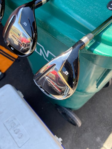 (4) Warrior Custom Golf hybrids men RH Regular Flex True Launch shafts + covers - Picture 2 of 11