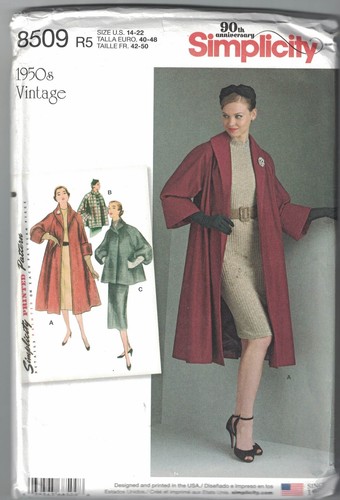 Lot 4 RETRO SEWING PATTERNS 1940s/50s/70s styles all NEW & UNCUT Butterick etc - Picture 5 of 5