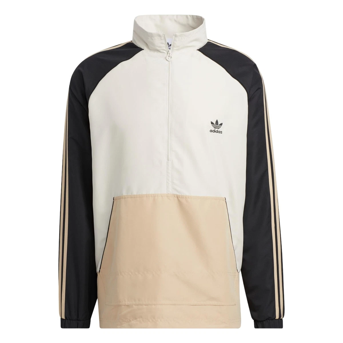 Adidas anorak shop jacket black