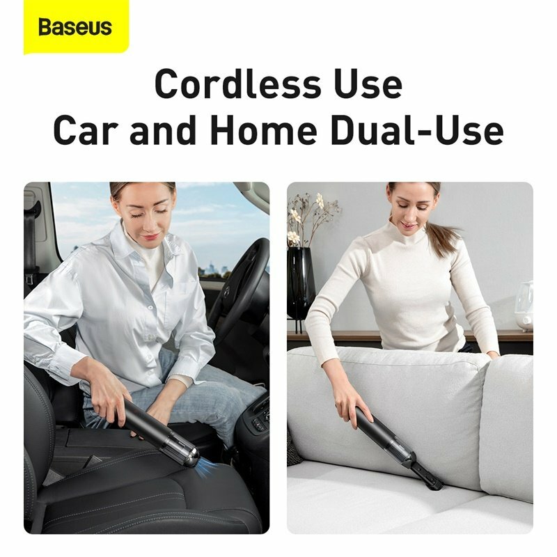 Baseus 15000Pa Car Vacuum Cleaner 135W Rechargeable Handheld Cordless Duster - Picture 7 of 14