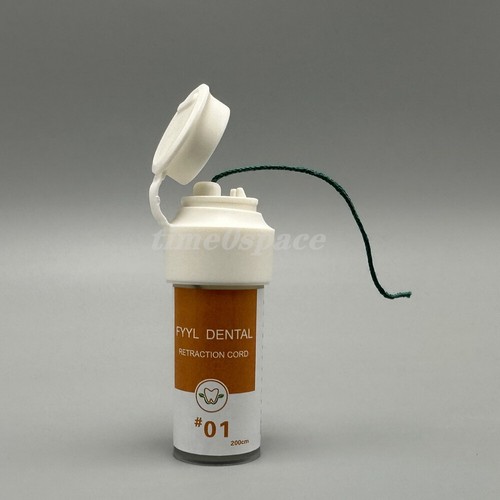 2m/Bottle Dental Gingival Retraction Knitted Cord Soft/Hard Size 000/00/0/1/2 - Picture 11 of 21