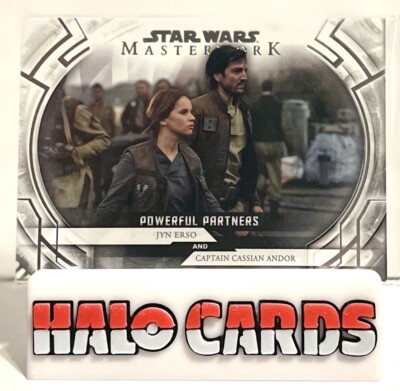 PACK FRESH 2018 Star Wars Masterwork Powerful Partners Jyn Erso ...