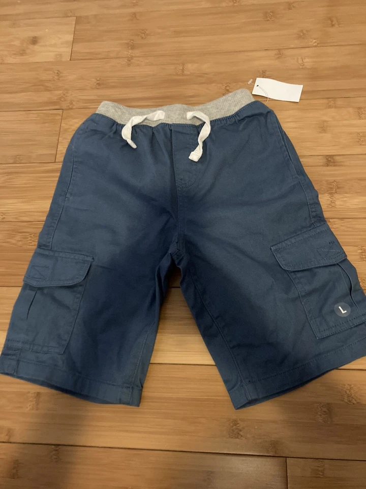 2 X Pantalones Cortos Carga Toughskins Niños Azul Talla L (7) Foto 2 de 4