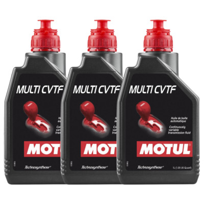 Motul Multi CVTF Transmission Fluid 105785 1L 3 Pack
