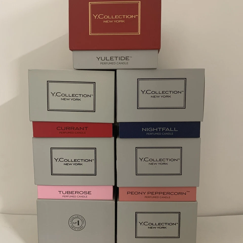 Vela Yankee Y. Coleção No.1 Nova York Vela de Soja Perfumada 7 oz Caixa Você escolhe - Imagem 3 de 4