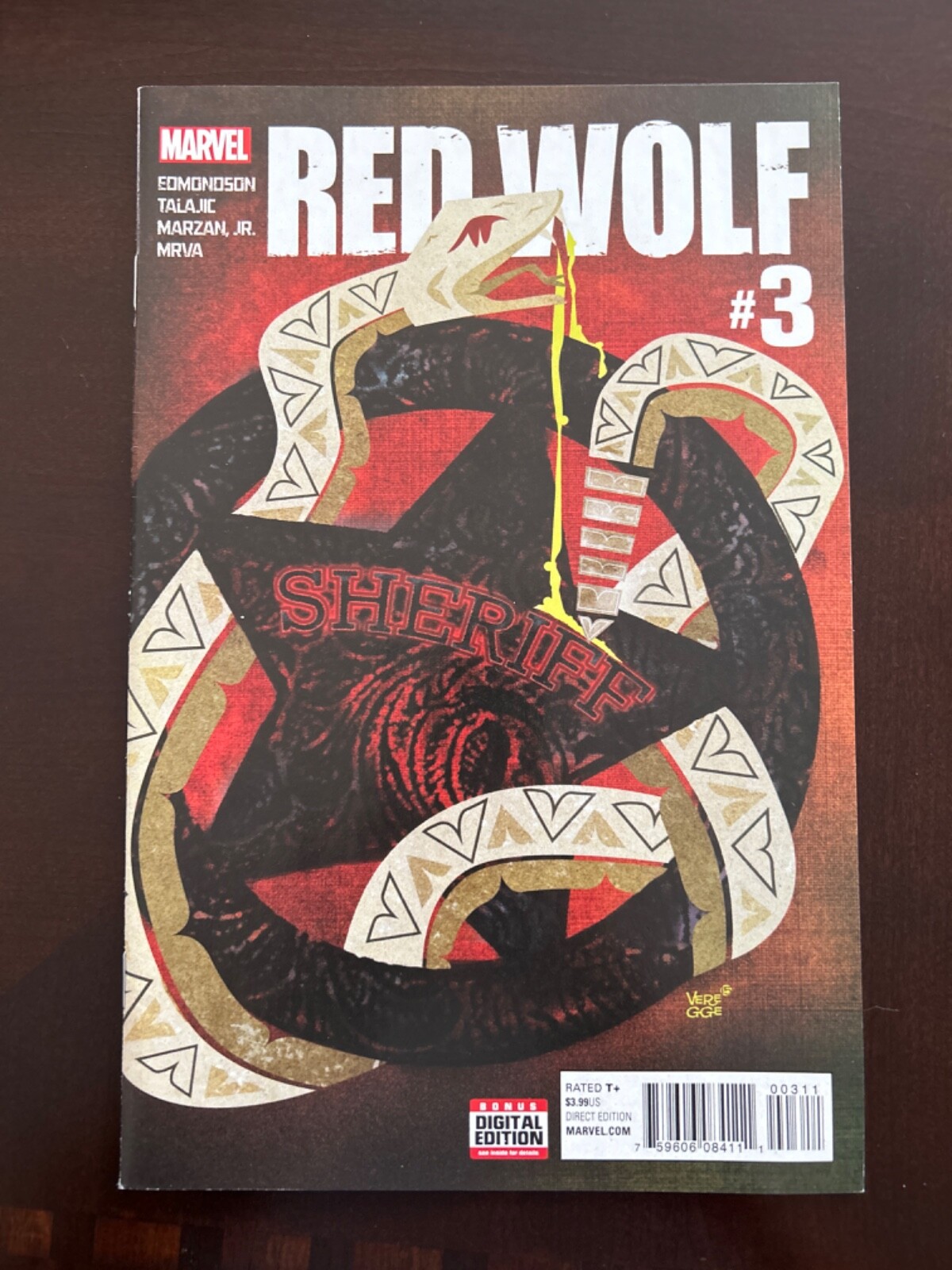 Red Wolf #3 Vol. 2 (Marvel, 2016) VF