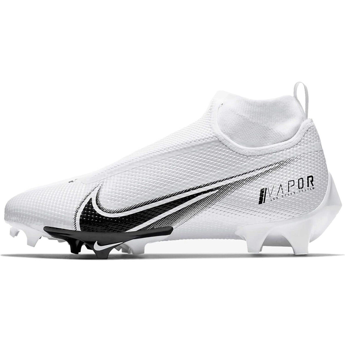 Nike Vapor Edge Pro 360 White Football Cleat AO8277-100 Men's Size 14.5 NEW