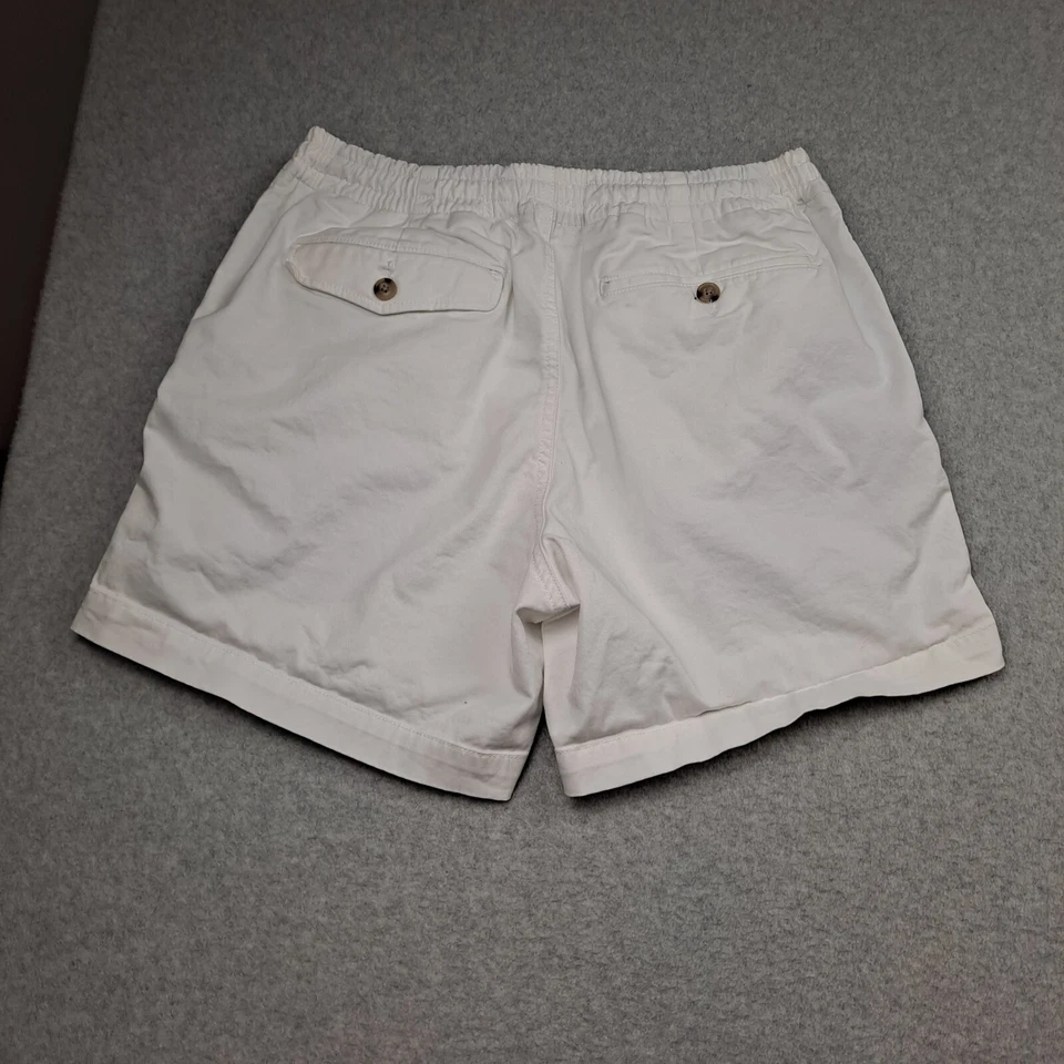 Polo Ralph Lauren Shorts Woman Small White Logo Quiet Luxury Academia Heritage - Image 2 of 4