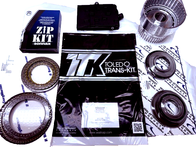 10R80 MAX Rebuild Kit w/Frictions, Pistons, Filter, Updated CDF