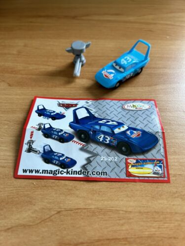 KINDER 2S-202 CARS PIXAR THE KING + BPZ - Picture 1 of 1