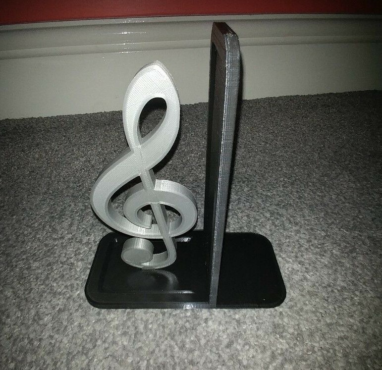Music Themed Decorative Bookshelf Bookend Musical Notes Multi Colour eBay