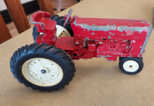 Vintage Cast Iron Farmall International Harvester Tractor. Made in USA