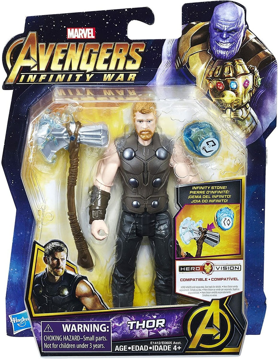 Thor Marvel Avengers Infinity War Figure with Infinity Stone Axe