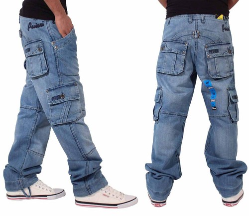 Conflict Cargo Combat Star Denim Jeans 
