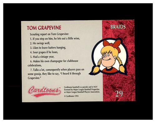 1993 CARDTOONS YOU PICK SEE SCANS - Picture 57 of 227