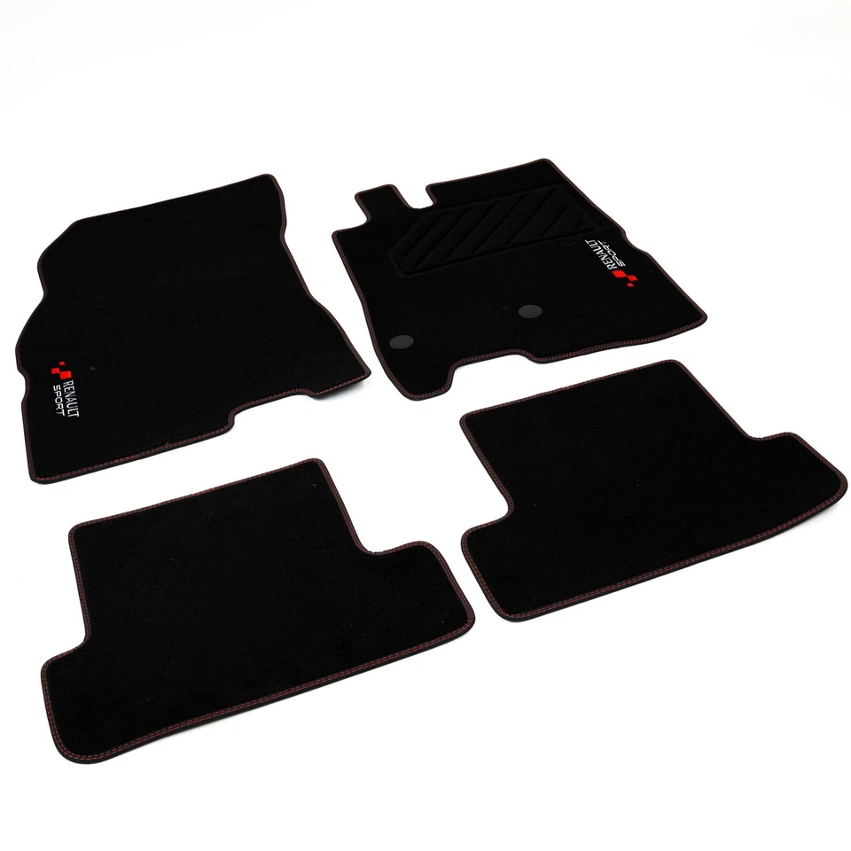 Genuine Renault Floor Mats Front Rear 4pc RS Sport Textile Megane MK3 8201491497 - Image 4 of 4