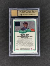 Topps Dwyane Wade Beckett Grading Services (BGS) Autographed