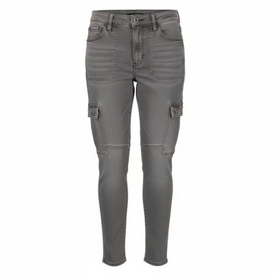 American Eagle Outfitters Super Hi-Rise Jegging Damen Jeans W27 Grau Smoke