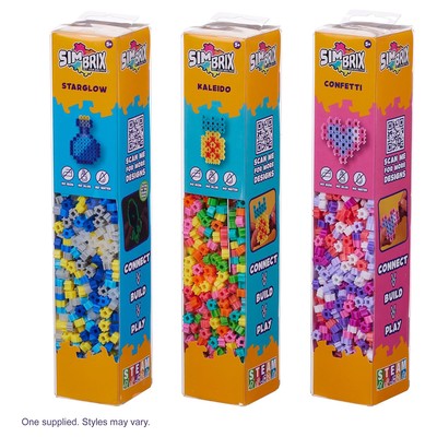 Simbrix Farbmix Tube sortiert 1250 Brix Teile Bau- und Bauspielzeug